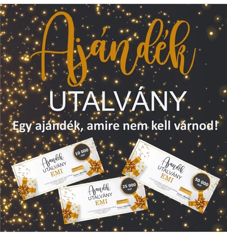EMI Ajándékutalvány, 50€