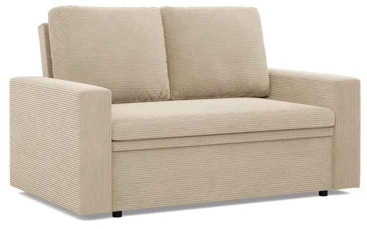 Zeus kanapé, kordbársony, hab töltet, egyenes kartámasz, bézs