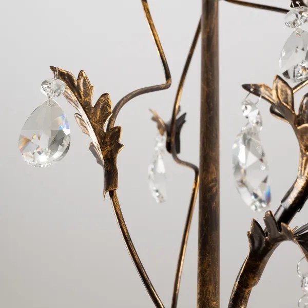 ONLI - Csillár láncon TERESA 5xE14/6W/230V bronz