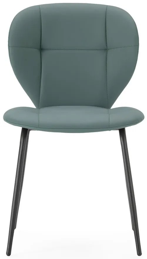 Sötétzöld étkezőszék szett 2 db-os Maura – Marckeric