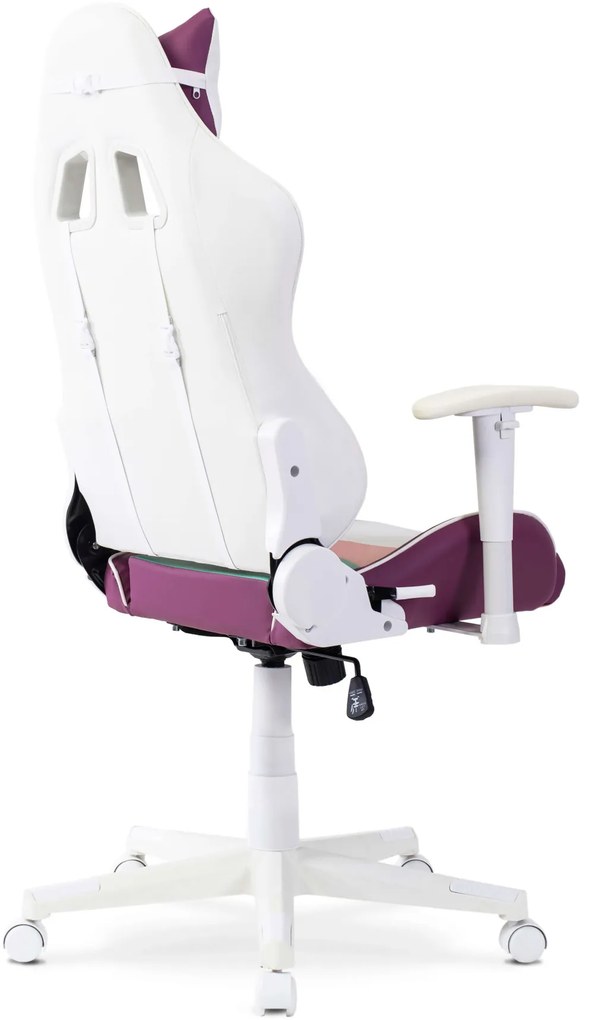 Irodai Forgószék Többszínű Eco-bőr Kárpittal. CANDY