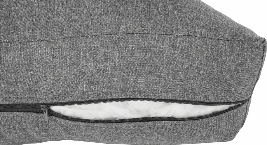 Sarokülőgarnitúra, szürke, TRAMP