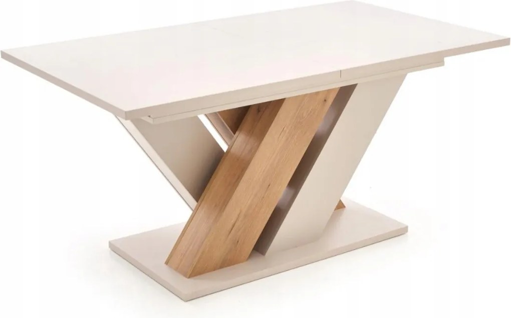 Összecsukható asztal nappali konyha étkező kasmír tölgy cremona Brandon