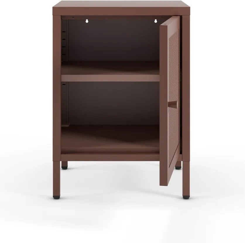 Borvörös éjjeliszekrény Fayna – Marckeric