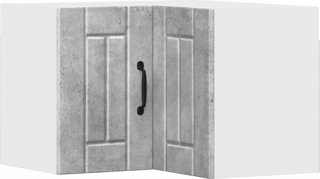 vidaXL Konyhaszekrény Beton Szürke 57 x 57 x 40 cm Faanyag