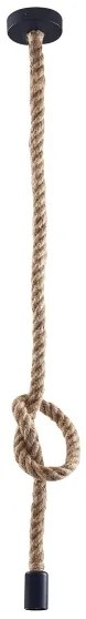Csillár zsinóron ROPE 1xE27/12W/230V