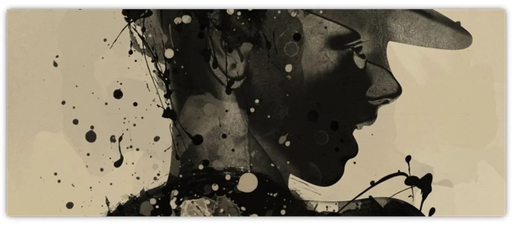Kép - Jazz nő (120x50 cm)