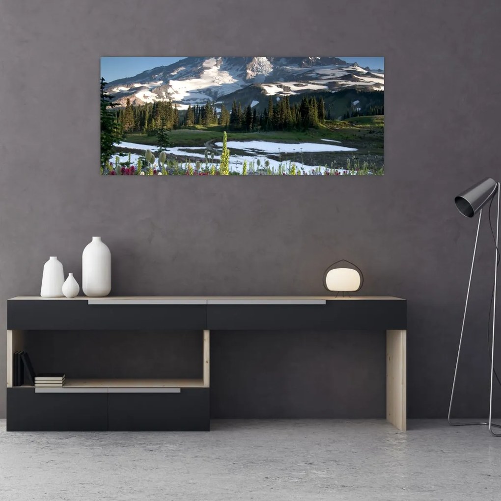 Kép - Mount Rainier (120x50 cm)