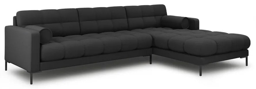 Sötétszürke sarokkanapé (jobb oldali) Bali – Cosmopolitan Design