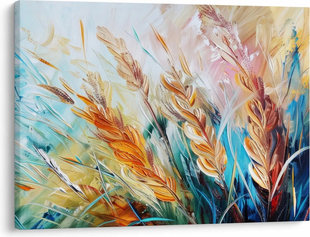 Kép - Búza, absztrakció (70x50 cm)
