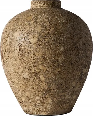 Muubs Luna Terrakotta Dekorációs Váza 40 cm Bézs