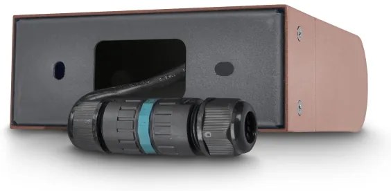 Brilagi - CROTONE LED/7W/230V kültéri fali lámpa, barna, IP54