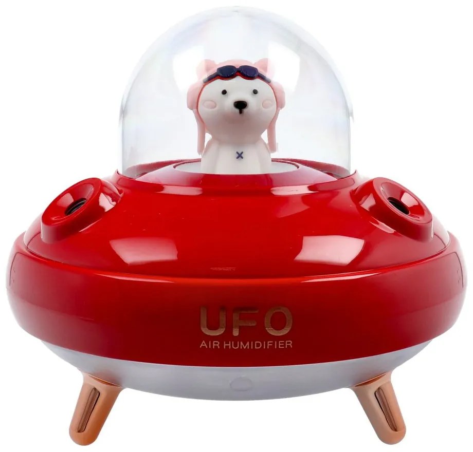 Aromatherapy machine / humidifier / diffuser UFO red