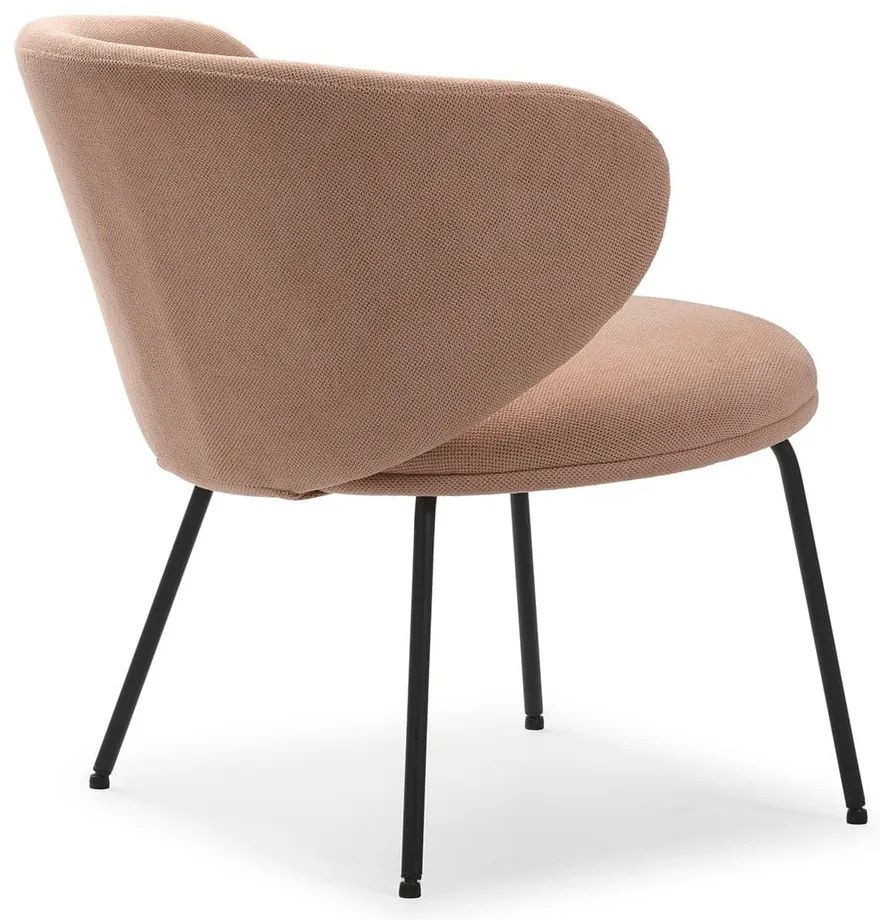 Világos rózsaszín fotel Rush – Marckeric