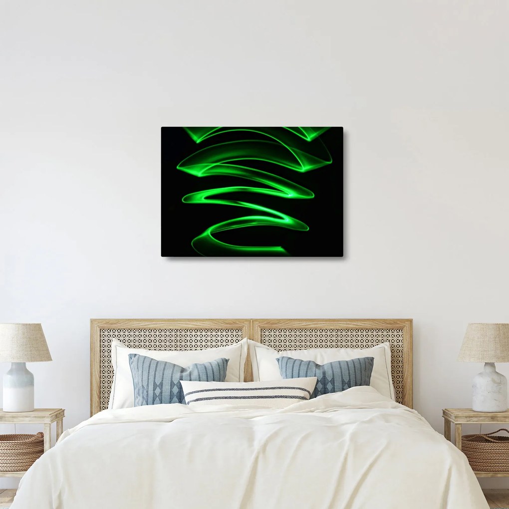 Kép - neonhullámok (70x50 cm)