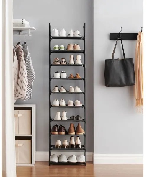 Cipőtartó ALVORO fekete