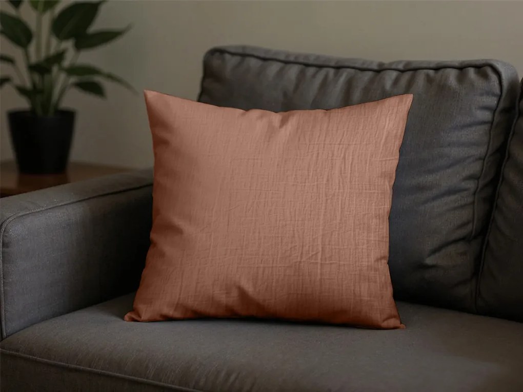 Muszlin párnahuzat MUSSARI 45x45 cm, világosbarna