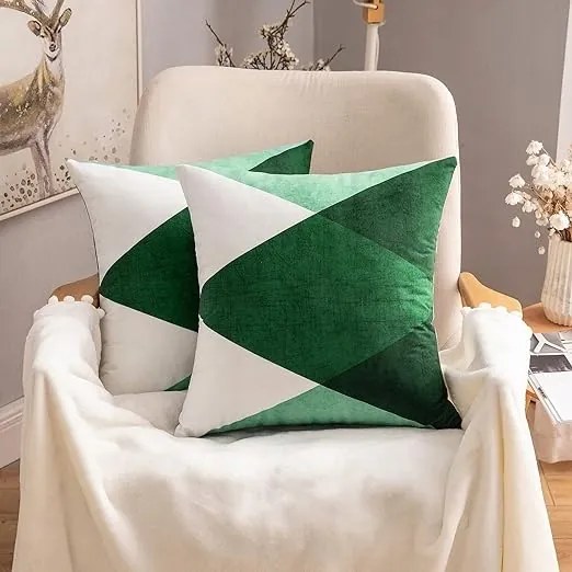 Dekoratív párnahuzat 45 x 45 cm velúr 2 db-os szett