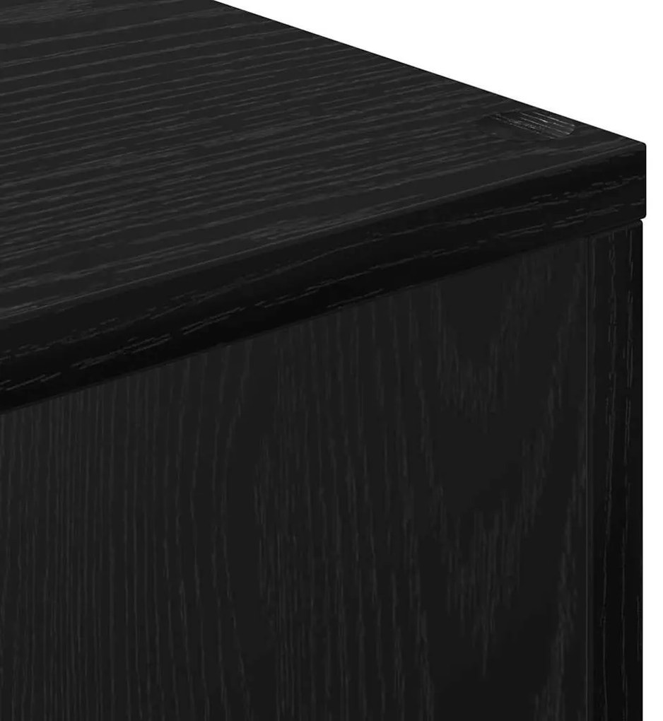 Könyvespolc Musta tammi 69.5 x 29 x 69.5 cm Faanyag