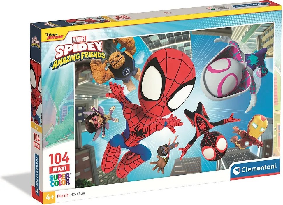 Pókember Spidey 104 db-os maxi puzzle Clementoni