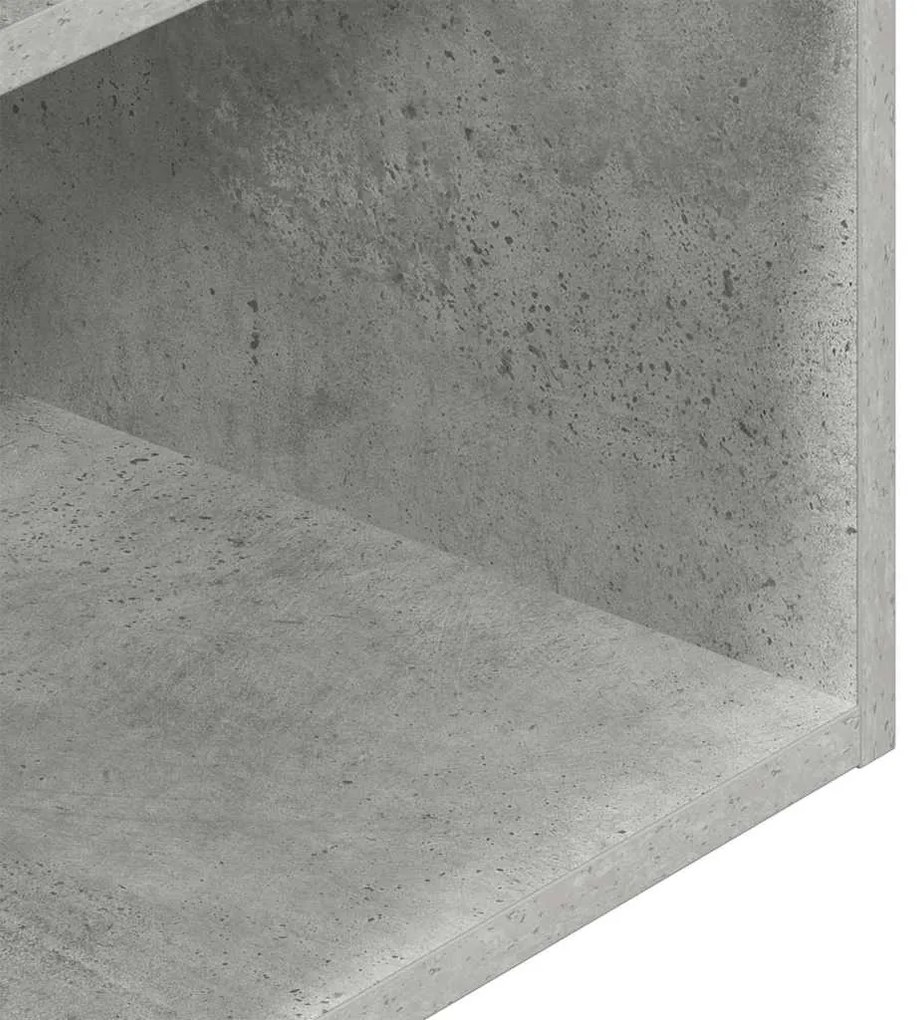 éjjeliszekrények fiókos 2 db betonszürke 35x34x66,5 cm