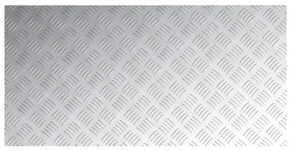 Alumínium Rácsos Lemezek 2 db Csúszásmentes 100x50 cm