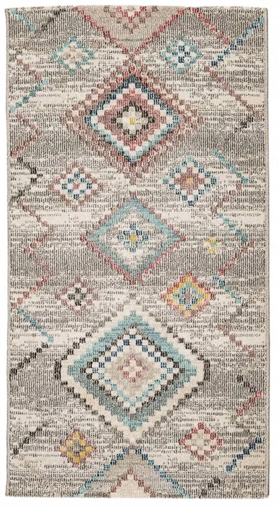 ARBIZU többszínű vintage stílusú bel-/kültéri szőnyeg 80x150 cm