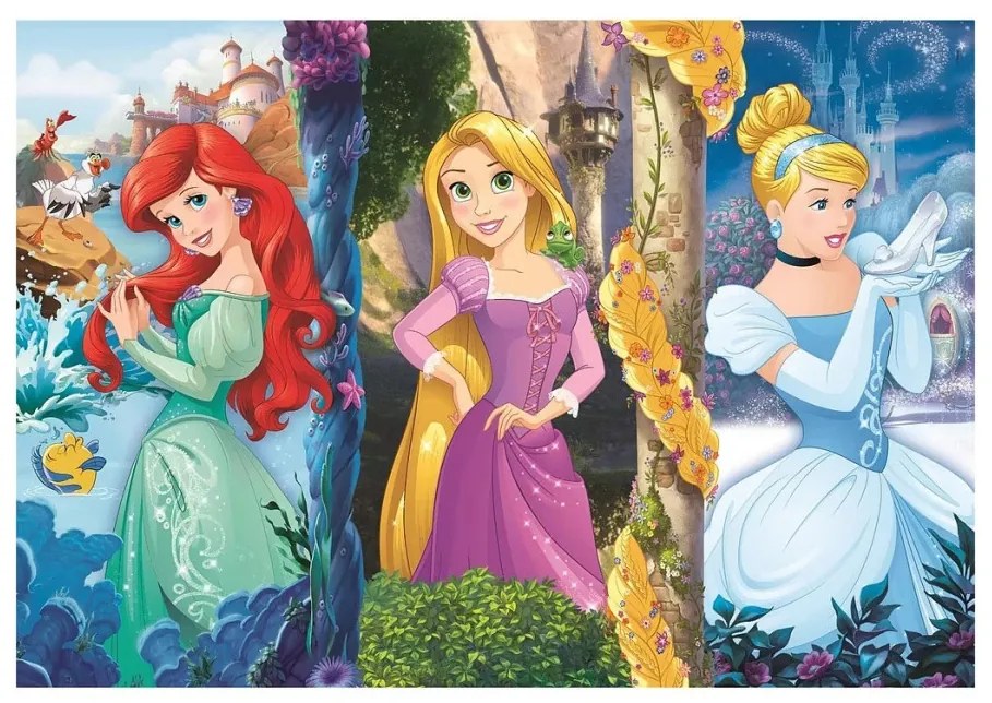 Disney Hercegnők 60 db-os maxi puzzle Clementoni