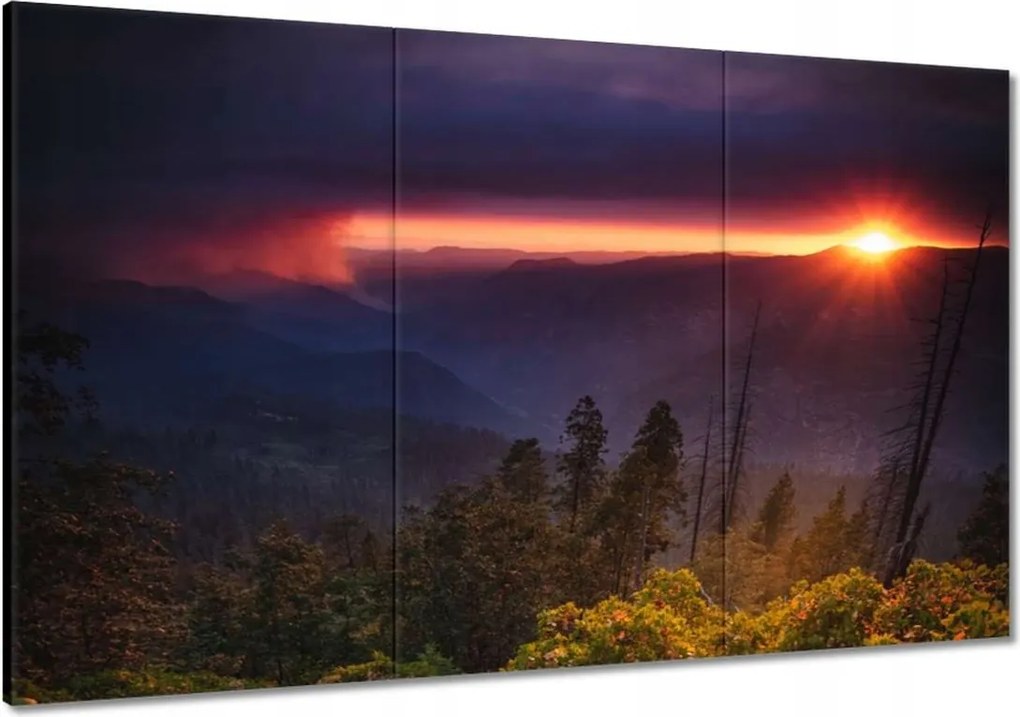 Festmények 120x80 Kilátás Tájkép