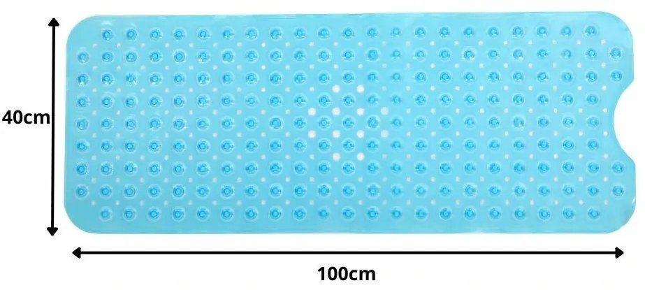 Csúszásgátló fürdőkád alátét, 100 x 40 cm