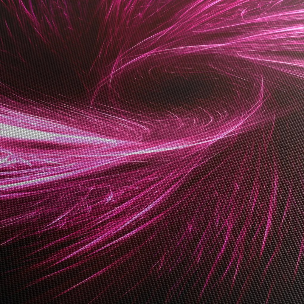 Kép - rózsaszín absztrakció (120x50 cm)
