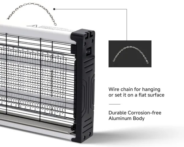 Brilagi - Elektromos rovarcsapda 2xUV/10W/230V 60 m2