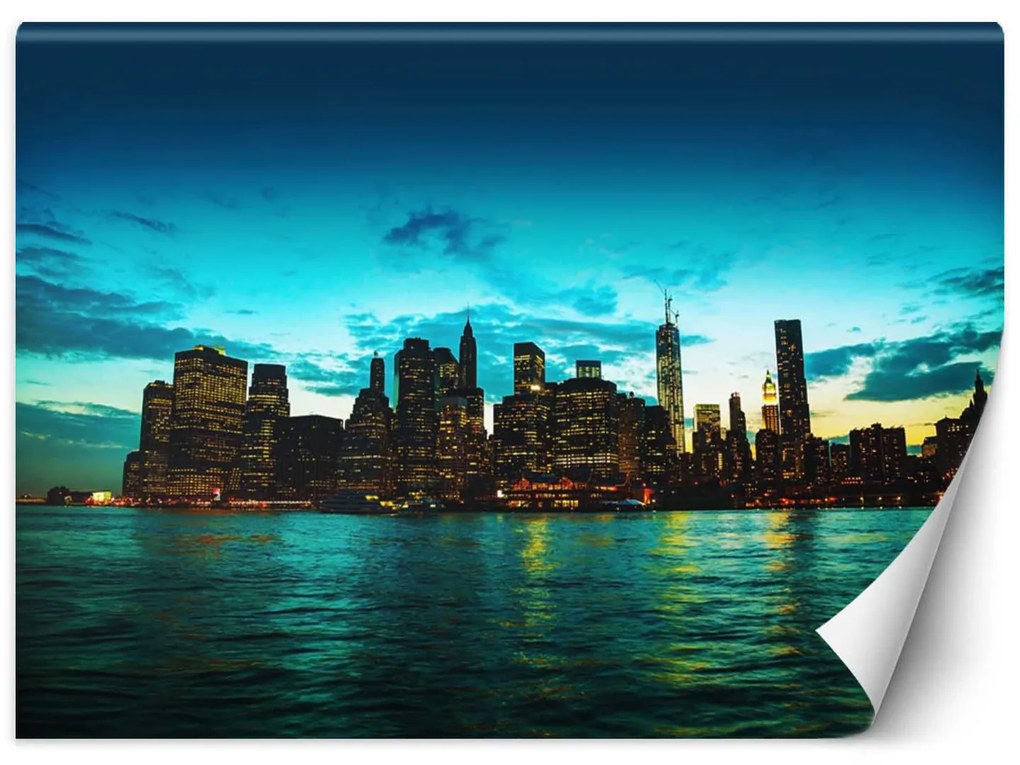 Gario Fotótapéta Manhattan naplementében Anyag: Vlies, Méret: 100 x 70 cm