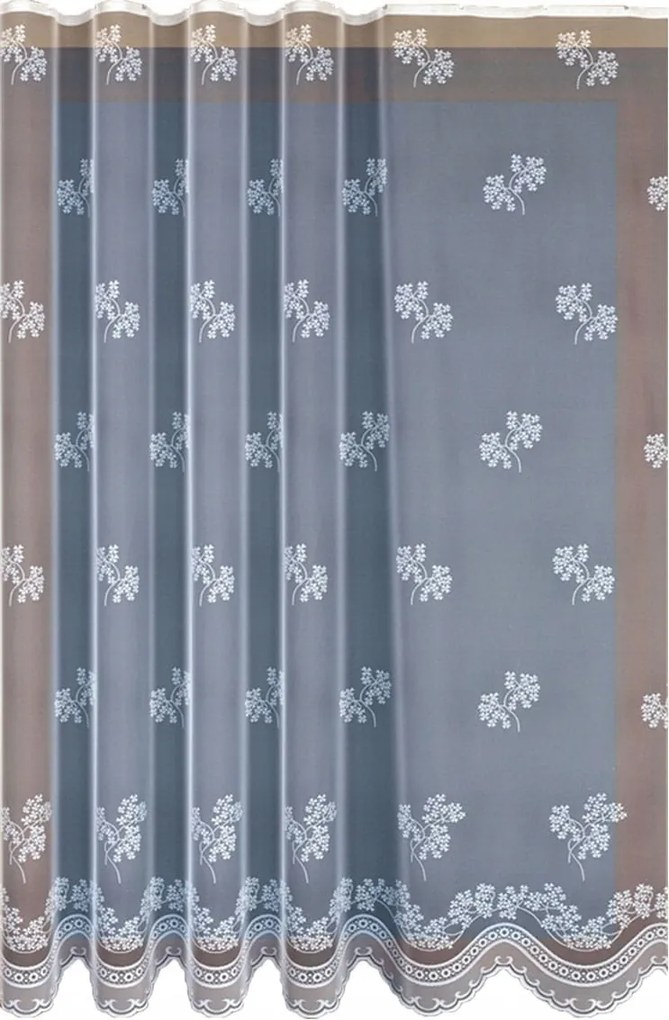 Mg Függöny jacquard 31620 Fehér 250cm magas pol 0,5m