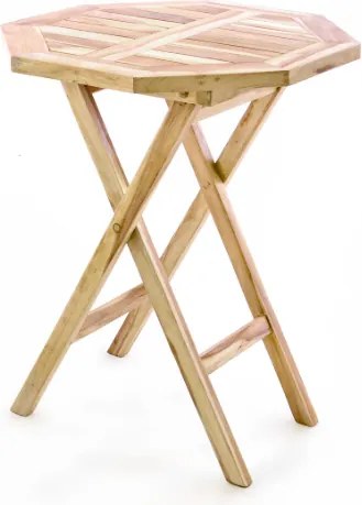 DIVERO Kerti bútor készlet Ø60 cm asztal + 2 szék