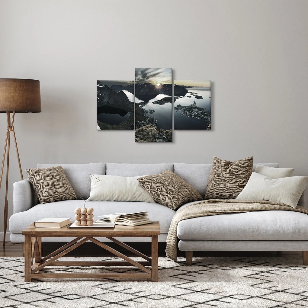Kép - Norvég hegyek (90x60 cm)