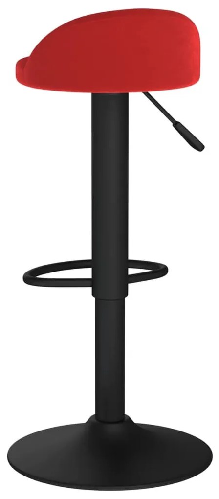 bordó bársony bárszék