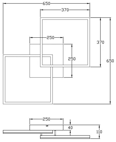 Fabas Luce 3394-65-102 - LED Dimmelhető lámpa BARD LED/52W/230V 3000K fehér