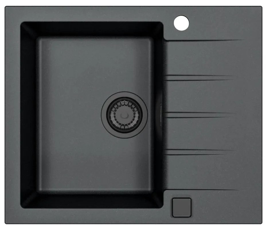 ALVEUS 1148158 - Mosogató CADIT 59x50 cm gránit/fekete