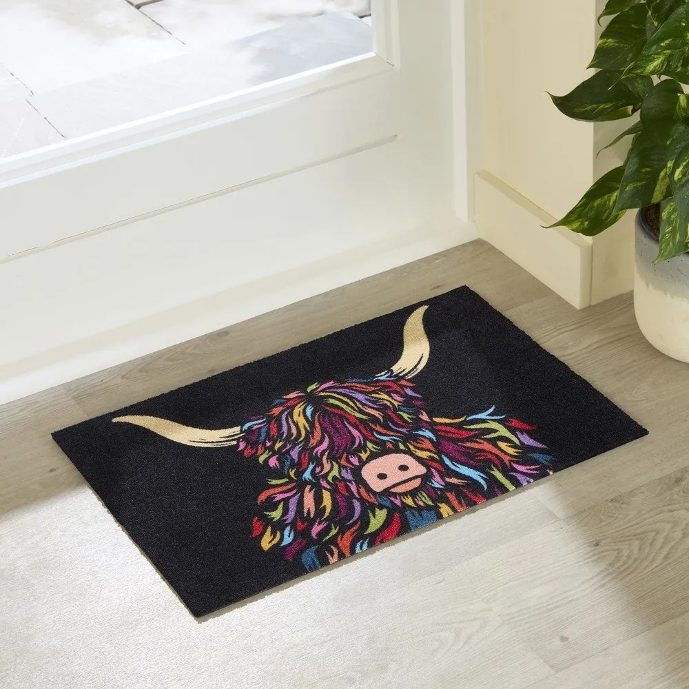 Lábtörlő 40x60 cm Highland Cow – Artsy Doormats