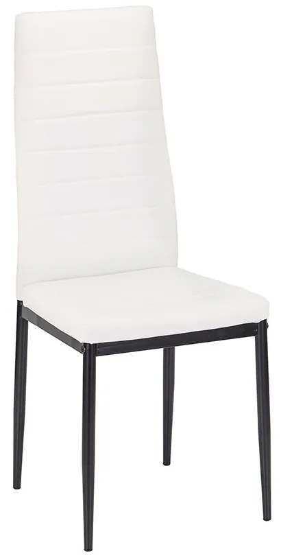 Mabel 4+1 étkező garnitúra fehér-fekete