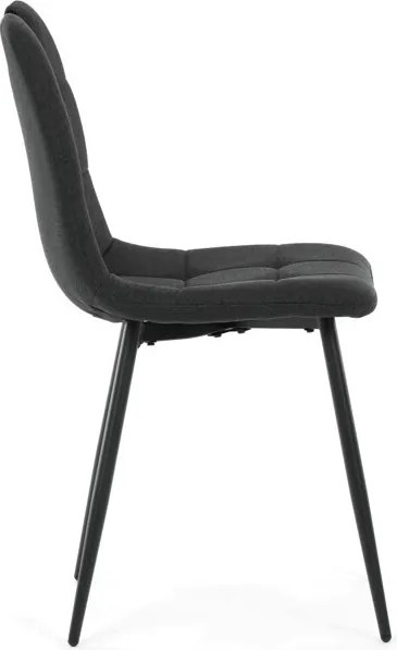 Fekete Szövet Étkezőszék DCL-V2017 BK2