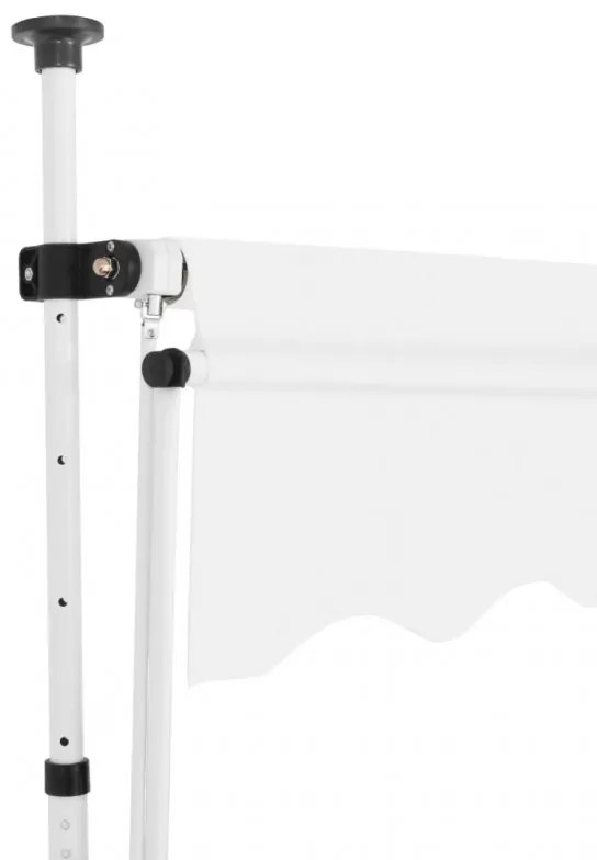 Kézzel feltekerhető krémszínű napellenző 350 cm