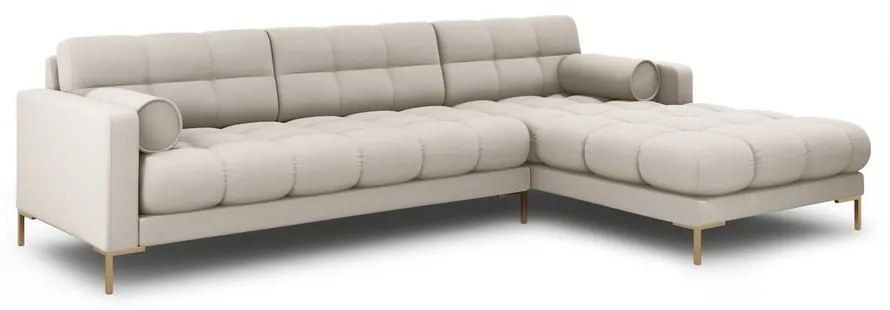 Bézs sarokkanapé (jobb oldali) Bali – Cosmopolitan Design