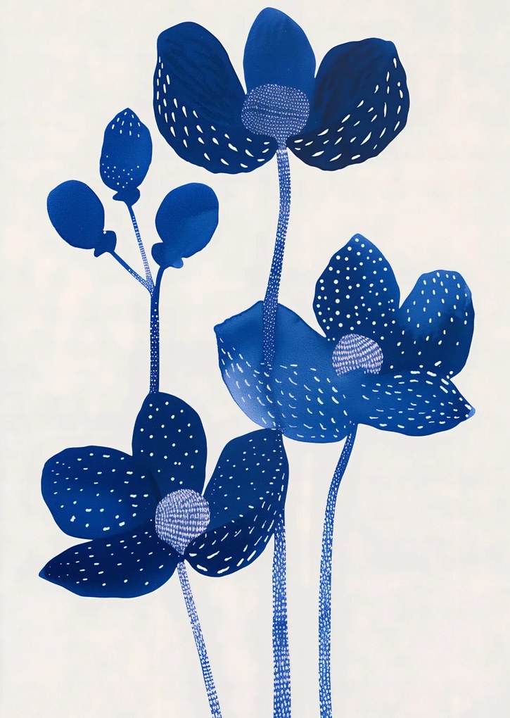 Poszter 67,5x95cm Éjszakai virágok