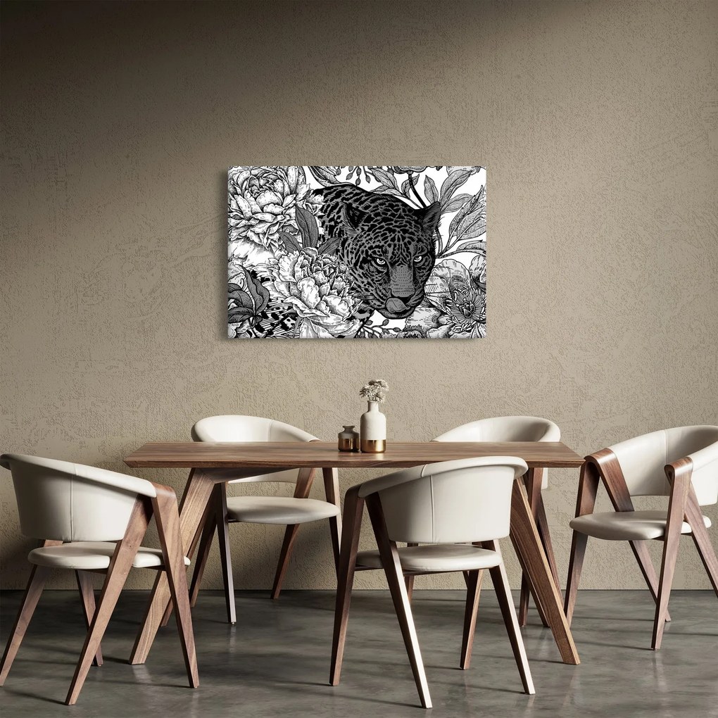 Kép - Egzotikus kert (90x60 cm)