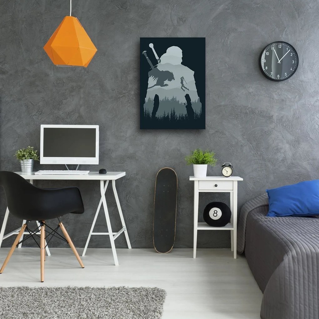 Gario Vászonkép Vaják figura - DDJVigo Méret: 60 x 90 cm