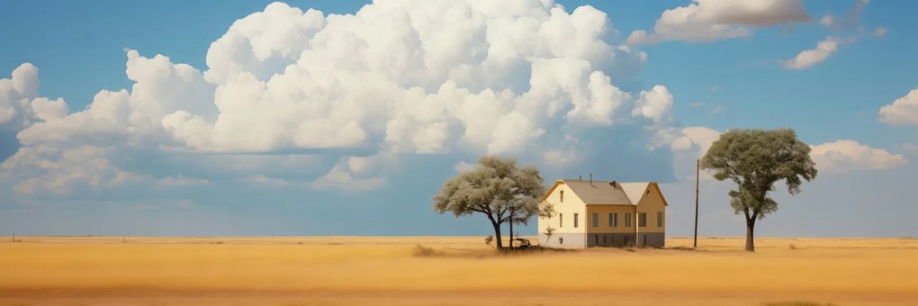 Poszter 91,5x30,5cm Ház