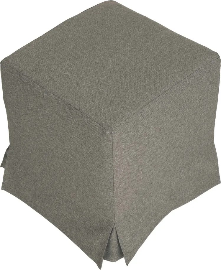 Cube puff huzat S21 - világosszürke szövet R