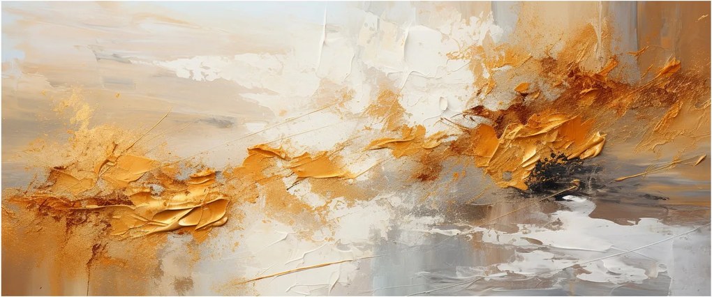 Kép - Arany textúra (120x50 cm)